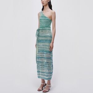 SIMKHAI JUSTINA SPACE DYE MAXI DRESS size Small
